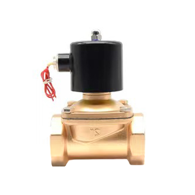 Brass solenoid valve